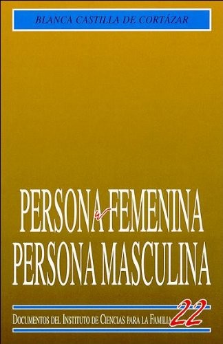 Portada de Persona femenina, persona masculina, de Blanca Castilla